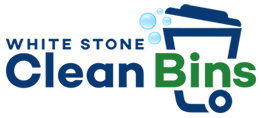 White Stone Bin Clean Logo